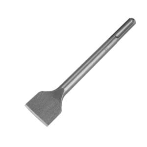 WOKIN SDS-Max Flat Chisel with a wide blade and grooved shank