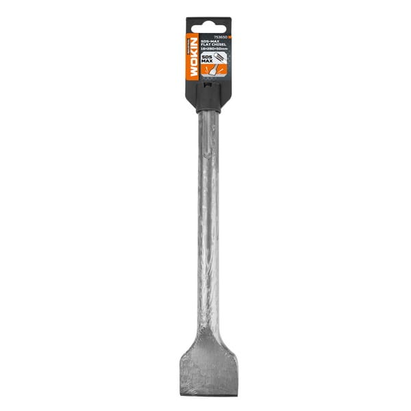 WOKIN sds-max flat chisel in retail packaging