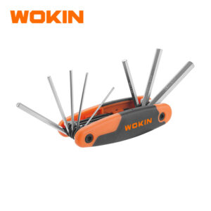 WOKIN 208708 8PCS FOLDING HEX KEY SET