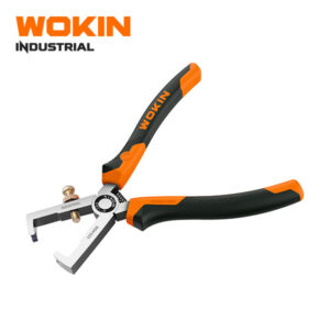 WOKIN Industrial 6 inch 160mm wire stripping pliers with adjustable brass screw and ergonomic handle