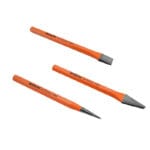 Set of punches and chisels from the Wokin 163pcs roller cabinet tools set