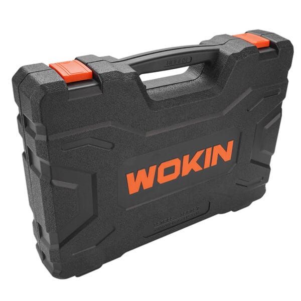 WOKIN 197pcs Socket Set Stored in Durable Blow Molded Case