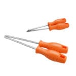 Wokin 4Pcs Screwdrivers Set displayed in two pairs showing Phillips and flathead tips