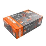 Wokin 20V Li-ion Brushless Cordless Impact Wrench in retail packaging box