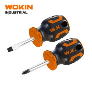 2PCS STUBBY SCREWDRIVER SET