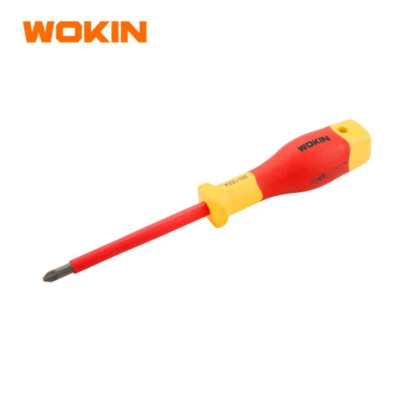 Tournevis isolé 1000 V WOKIN 561702 – PZ2×100 mm – Premium Line
