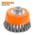 CUP TWIST WIRE BRUSH WITH NUT