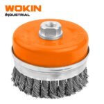 CUP TWIST WIRE BRUSH WITH NUT