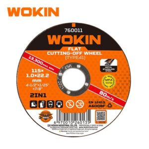 FLAT CUTTING-OFF WHEEL