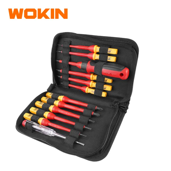 13PCS INSULATED CHANGEABLE SCREWDRIVER SET (PREMIUM) - WOKIN TOOLS