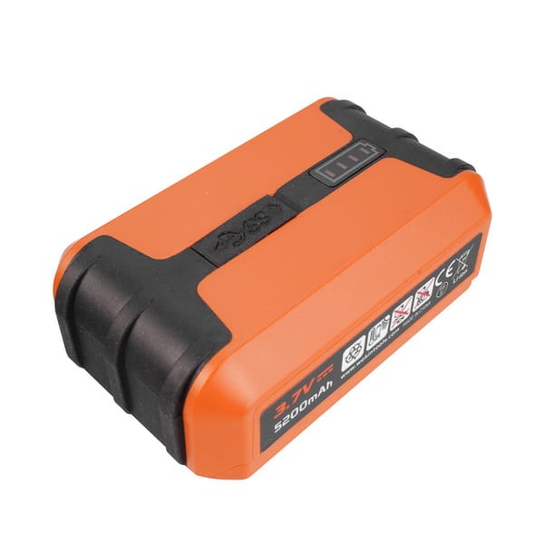 Close-up of WOKIN 3.7V 5200mAh rechargeable battery pack for WOKIN 3D laser level