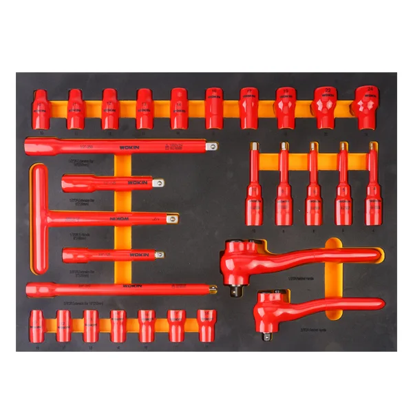 69PCS DIPPED INSULATED TOOL TROLLEY SET (PREMIUM) - WOKIN TOOLS