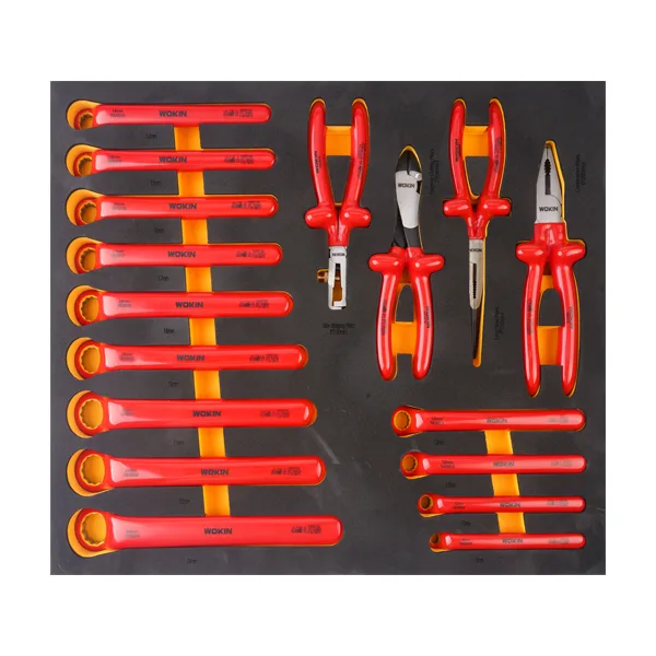 69PCS DIPPED INSULATED TOOL TROLLEY SET (PREMIUM) - WOKIN TOOLS