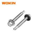 HEX SELF-DRILLING SCREW WITH RUBBER WASHER