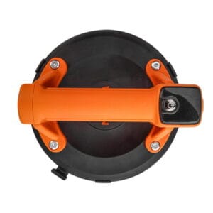 WOKIN 3.7V Electric Vacuum Suction Cup with orange ergonomic handle and black suction base
