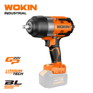 WOKIN Industrial GP 20V Brushless Cordless 1/2" High Torque Impact Wrench (1000 N·m), Heavy Duty Bare Tool for Automotive Repair