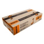 Retail packaging box for WOKIN Electronic Platform Scale showing model 506823 and 300kg capacity.