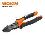 WOKIN Industrial 8" (200mm) High-Leverage Diagonal Cutting Pliers, Heavy Duty Cr-V Side Cutters Wire Cutters