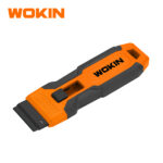 WOKIN 1.5" (38.5mm) Retractable Razor Blade Scraper, Ergonomic Safety Glass Scraper Tool for Paint, Sticker, and Adhesive Removal