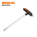 WOKIN Industrial 10mm S2 Steel Ball End T-Handle Hex Screwdriver, Ergonomic Dual Drive Allen Key Wrench